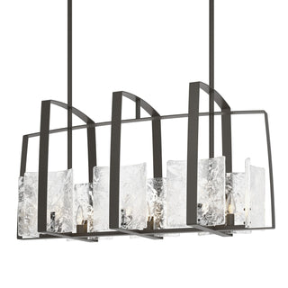 Hubbardton Forge - 131311-SKT-MULT-07-YR0699 - Arc Linear Pendant - Arc - Dark Smoke