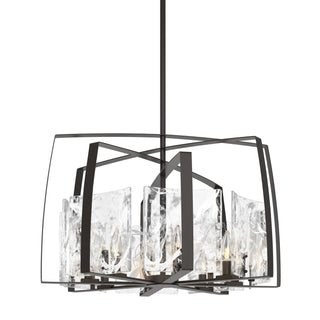 Hubbardton Forge - 131312-SKT-MULT-14-YR0699 - Arc 8-Light Pendant - Arc - Oil Rubbed Bronze