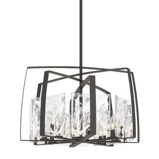 Hubbardton Forge - 131312-SKT-MULT-20-YR0699 - Arc 8-Light Pendant - Arc - Natural Iron