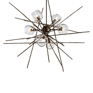 Hubbardton Forge - 131590-SKT-MULT-05-ZM0709 - Griffin Starburst Pendant - Griffin - Bronze