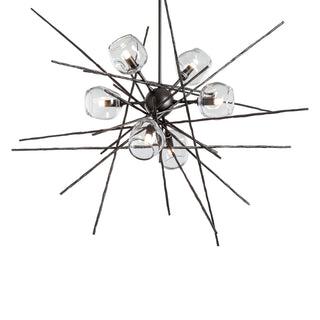 Hubbardton Forge - 131590-SKT-MULT-07-ZM0709 - Griffin Starburst Pendant - Griffin - Dark Smoke