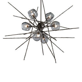 Hubbardton Forge - 131590-SKT-MULT-14-YL0709 - Griffin Starburst Pendant - Griffin - Oil Rubbed Bronze