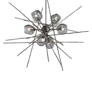 Hubbardton Forge - 131590-SKT-MULT-20-YL0709 - Griffin Starburst Pendant - Griffin - Natural Iron