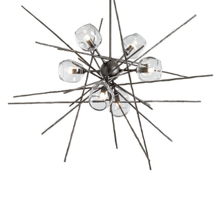 Hubbardton Forge - 131590-SKT-MULT-20-ZM0709 - Griffin Starburst Pendant - Griffin - Natural Iron