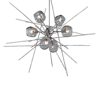 Hubbardton Forge - 131590-SKT-MULT-82-YL0709 - Griffin Starburst Pendant - Griffin - Vintage Platinum