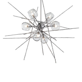 Hubbardton Forge - 131590-SKT-MULT-82-ZM0709 - Griffin Starburst Pendant - Griffin - Vintage Platinum