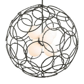 Hubbardton Forge - 131602-SKT-MULT-20-GG0677 - Olympus Orb Pendant - Olympus - Natural Iron