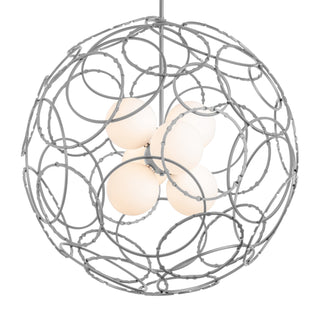 Hubbardton Forge - 131602-SKT-MULT-82-GG0677 - Olympus Orb Pendant - Olympus - Vintage Platinum