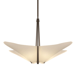 Hubbardton Forge - 133305-SKT-MULT-05-SH1995 - Kirigami 4 Light Pendant - Kirigami - Bronze