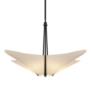 Hubbardton Forge - 133305-SKT-MULT-10-SH1995 - Kirigami 4 Light Pendant - Kirigami - Black