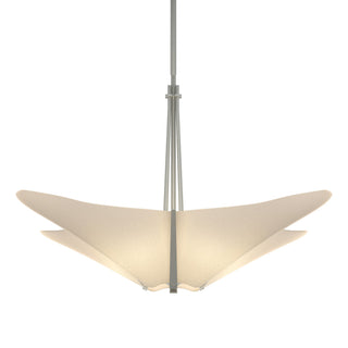 Hubbardton Forge - 133305-SKT-MULT-82-SH1995 - Kirigami 4 Light Pendant - Kirigami - Vintage Platinum