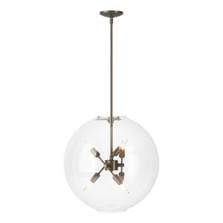 Hubbardton Forge - 134410-SKT-MULT-05-ZM0497 - Sfera 6-Light Pendant - Sfera - Bronze