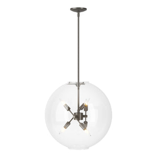 Hubbardton Forge - 134410-SKT-MULT-07-ZM0497 - Sfera 6-Light Pendant - Sfera - Dark Smoke