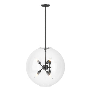 Hubbardton Forge - 134410-SKT-MULT-10-ZM0497 - Sfera 6-Light Pendant - Sfera - Black