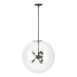 Hubbardton Forge - 134410-SKT-MULT-20-ZM0497 - Sfera 6-Light Pendant - Sfera - Natural Iron
