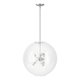 Hubbardton Forge - 134410-SKT-MULT-82-ZM0497 - Sfera 6-Light Pendant - Sfera - Vintage Platinum