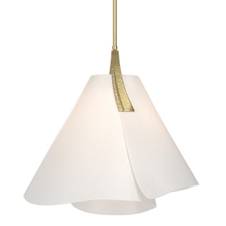Hubbardton Forge - 134501-SKT-MULT-86-SH1992 - Mobius Small Pendant - Mobius - Modern Brass