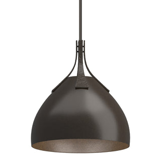 Hubbardton Forge - 134502-SKT-MULT-14-14 - Summit Pendant - Summit - Oil Rubbed Bronze