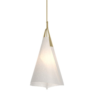 Hubbardton Forge - 134505-SKT-MULT-86-SH1991 - Mobius Tall Pendant - Mobius - Modern Brass