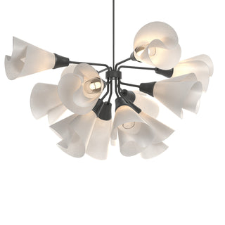 Hubbardton Forge - 134510-SKT-MULT-10-SH1987 - Mobius 12-Light Pendant - Mobius - Black