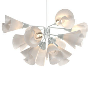 Hubbardton Forge - 134510-SKT-MULT-82-SH1987 - Mobius 12-Light Pendant - Mobius - Vintage Platinum