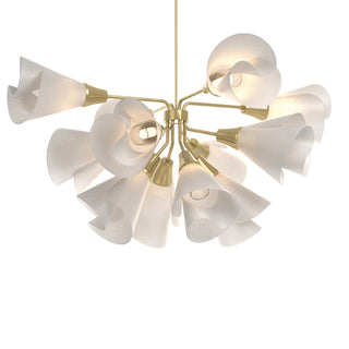 Hubbardton Forge - 134510-SKT-MULT-86-SH1987 - Mobius 12-Light Pendant - Mobius - Modern Brass