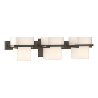 Hubbardton Forge - 207833-SKT-07-GG0106 - Kakomi 3 Light Sconce - Kakomi - Dark Smoke