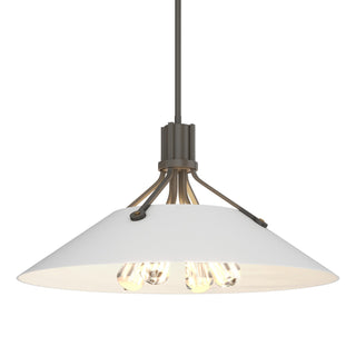 Hubbardton Forge - 136340-SKT-MULT-07-02 - Henry Pendant - Henry - Dark Smoke