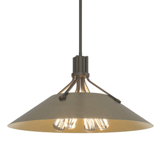 Hubbardton Forge - 136340-SKT-MULT-07-84 - Henry Pendant - Henry - Dark Smoke