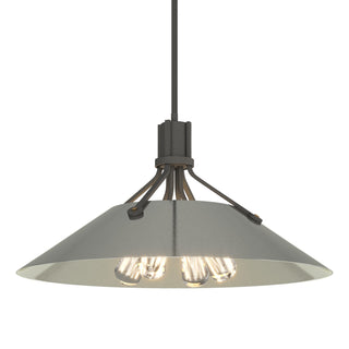 Hubbardton Forge - 136340-SKT-MULT-20-85 - Henry Pendant - Henry - Natural Iron