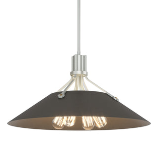 Hubbardton Forge - 136340-SKT-MULT-82-07 - Henry Pendant - Henry - Vintage Platinum