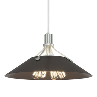 Hubbardton Forge - 136340-SKT-MULT-82-14 - Henry Pendant - Henry - Vintage Platinum