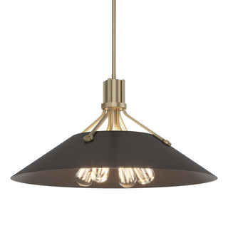 Hubbardton Forge - 136340-SKT-MULT-84-14 - Henry Pendant - Henry - Soft Gold