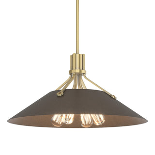 Hubbardton Forge - 136340-SKT-MULT-86-05 - Henry Pendant - Henry - Modern Brass
