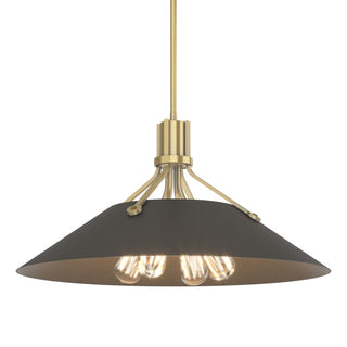 Hubbardton Forge - 136340-SKT-MULT-86-07 - Henry Pendant - Henry - Modern Brass