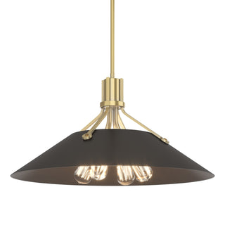 Hubbardton Forge - 136340-SKT-MULT-86-14 - Henry Pendant - Henry - Modern Brass