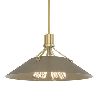 Hubbardton Forge - 136340-SKT-MULT-86-84 - Henry Pendant - Henry - Modern Brass