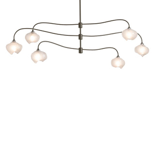 Hubbardton Forge - 136357-SKT-MULT-14-FD0710 - Ume 6-Light Large Pendant - Ume - Oil Rubbed Bronze