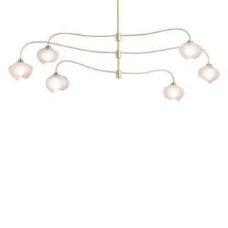Hubbardton Forge - 136357-SKT-MULT-86-FD0710 - Ume 6-Light Large Pendant - Ume - Modern Brass