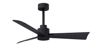 Matthews Fan Company - AK-BK-BK-42 - 42" Ceiling Fan - Alessandra - Matte Black