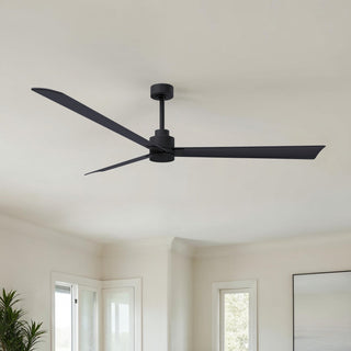 Alessandra 72" Ceiling Fan in Matte Black