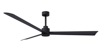 Matthews Fan Company - AK-BK-BK-72 - 72" Ceiling Fan - Alessandra - Matte Black