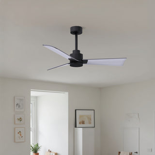 Alessandra 42" Ceiling Fan in Matte Black