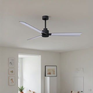 Alessandra 56" Ceiling Fan in Matte Black