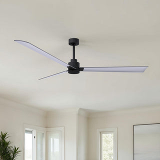 Alessandra 72" Ceiling Fan in Matte Black