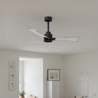 Alessandra 42" Ceiling Fan in Matte Black