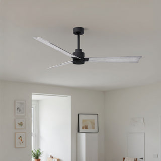 Alessandra 56" Ceiling Fan in Matte Black