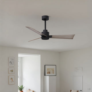 Alessandra 42" Ceiling Fan in Matte Black