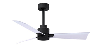 Matthews Fan Company - AK-BK-MWH-42 - 42" Ceiling Fan - Alessandra - Matte Black