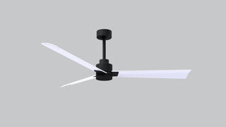 Alessandra 56" Ceiling Fan in Matte Black